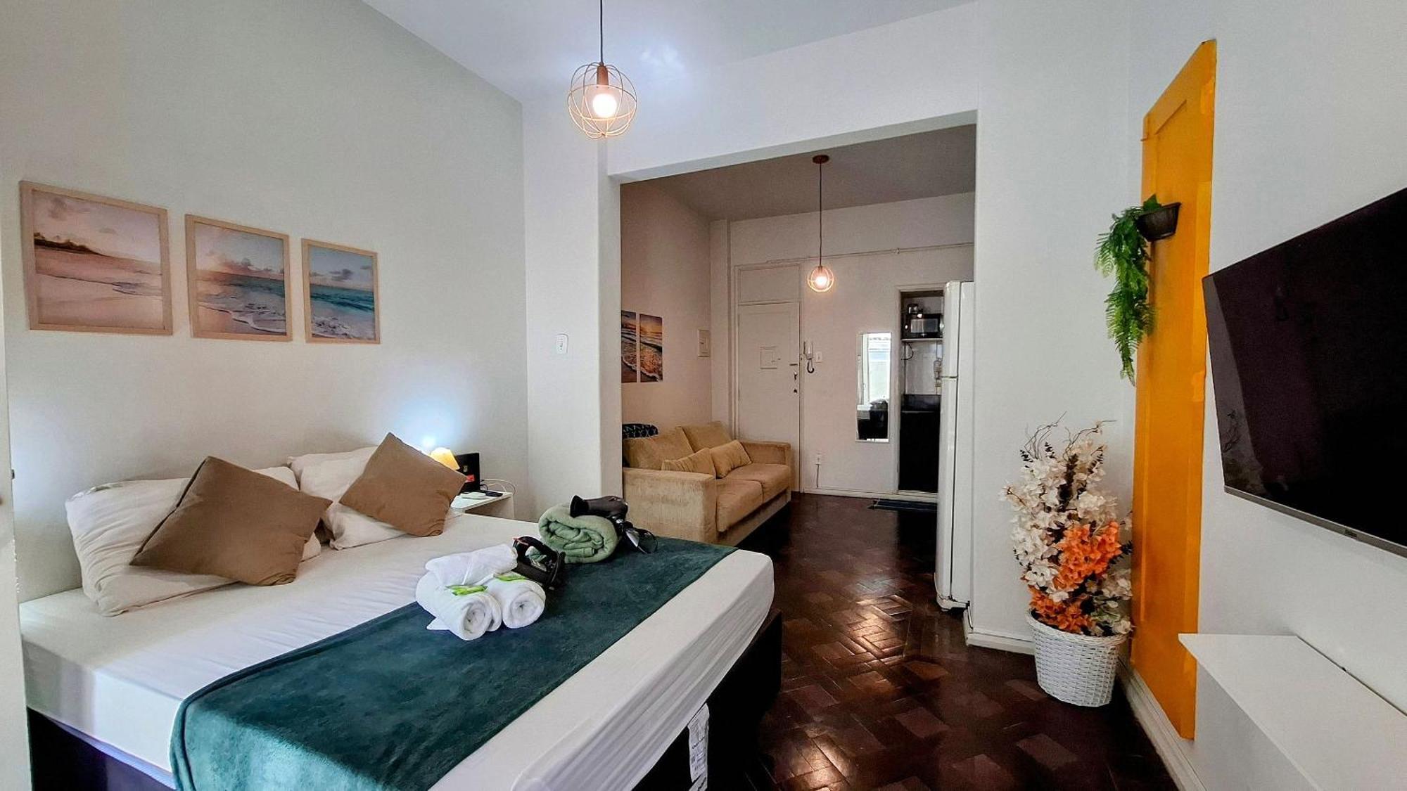 Pacote Copacabana + 1 Tour Ou Transfer Rio de Janeiro Dış mekan fotoğraf